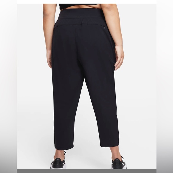New Nike Bliss Luxe Pants lightweight layer stretches Mid Rise 7/8 Length 2X NWT - Picture 2 of 13